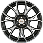 SPEEDLINE - SL5 VINCITORE JETBLACK-MATT-FRONTKOPIERT 7,5X18 LK:5/114,3 ET:40 ML:82